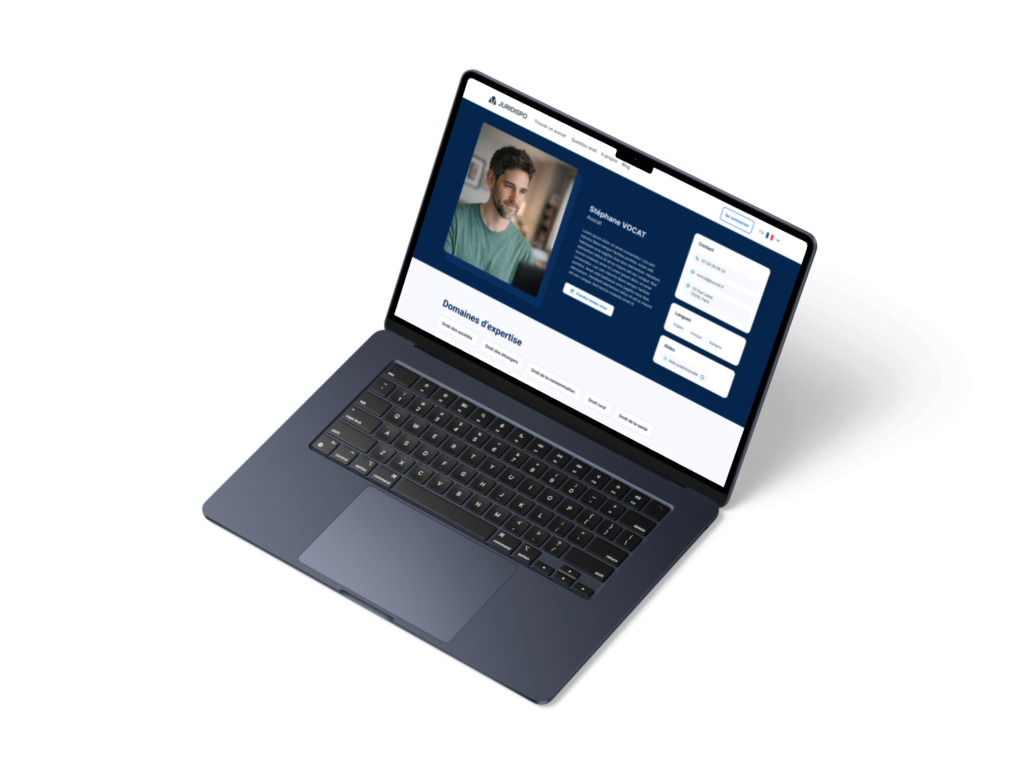 Concentrez-vous sur le droit,
on s'occupe d'attirer vos clients.
